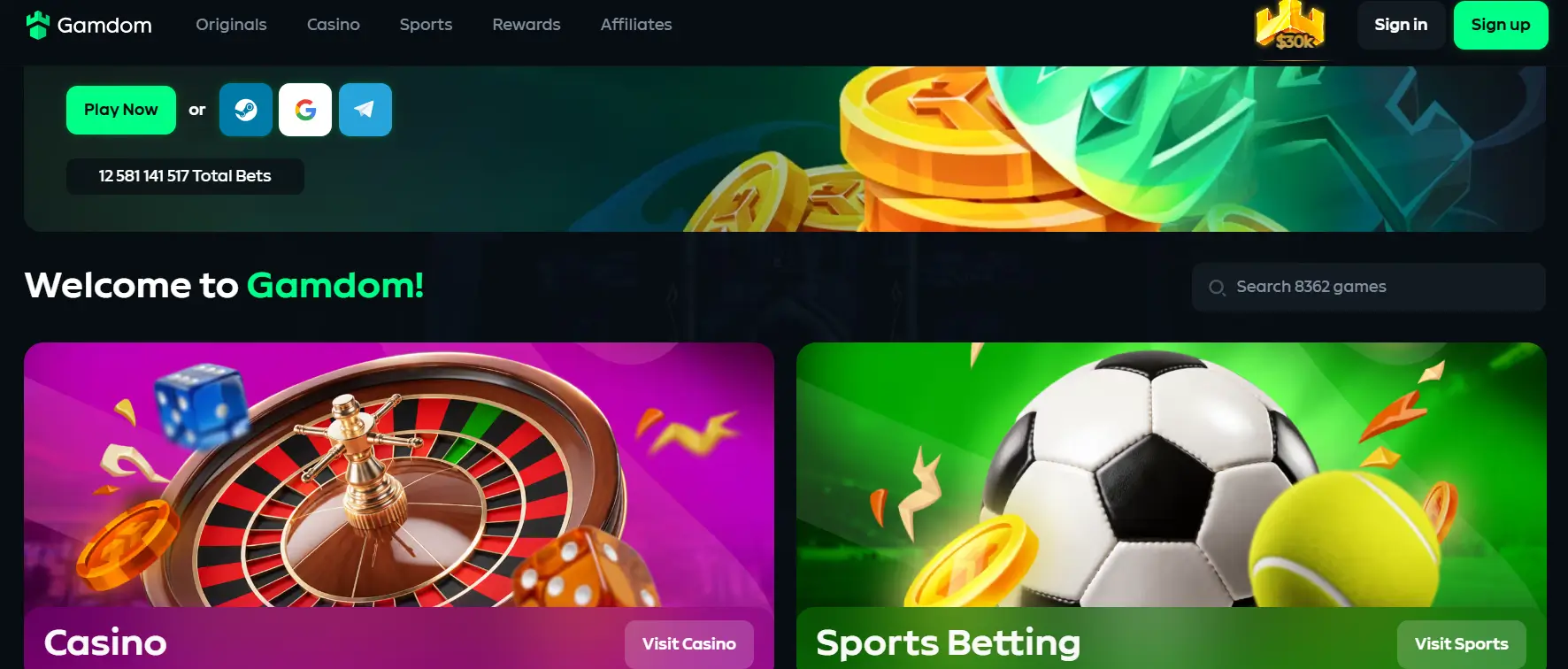 Gamdom Casino