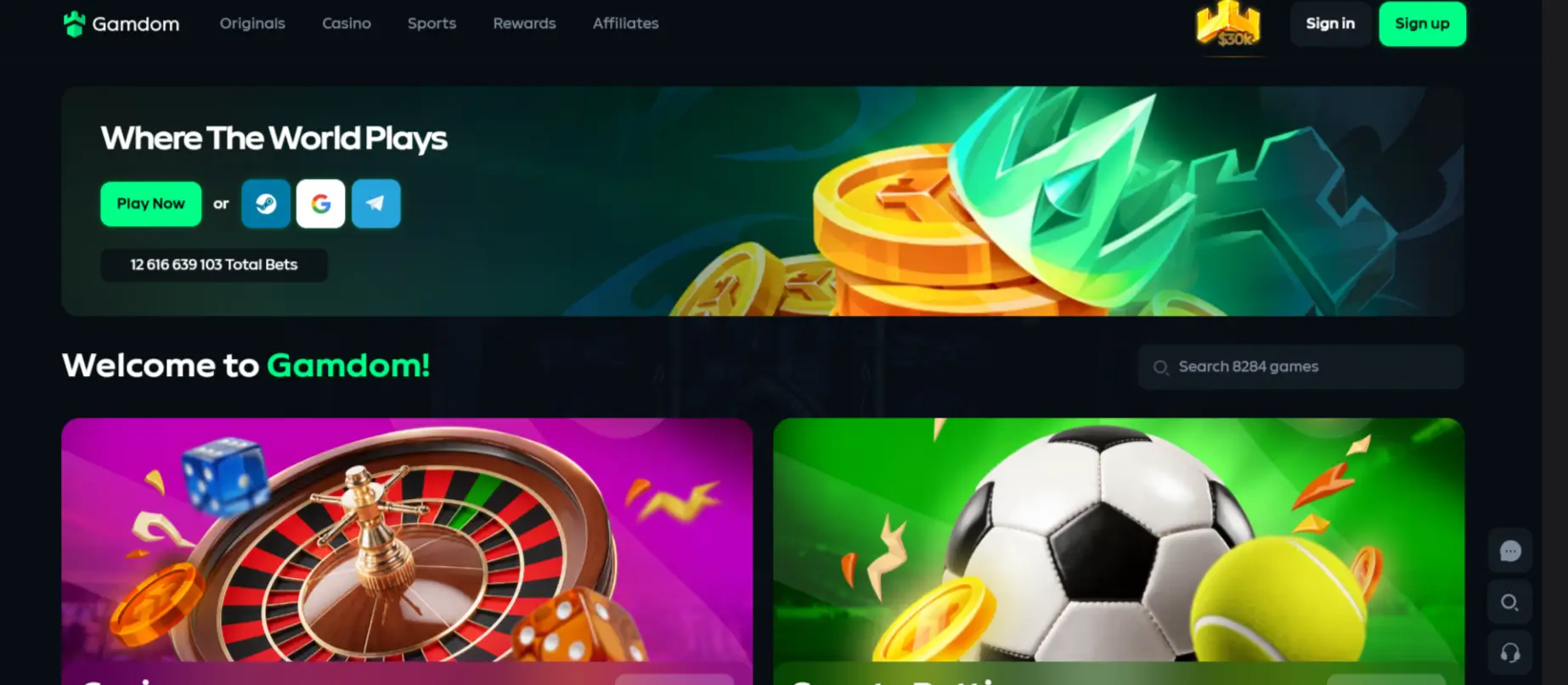 Gamdom Casino