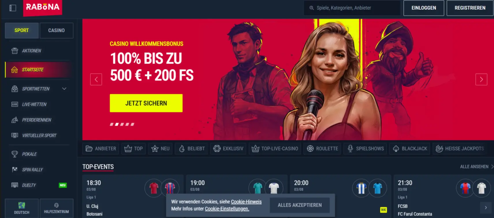 Rabona Casino