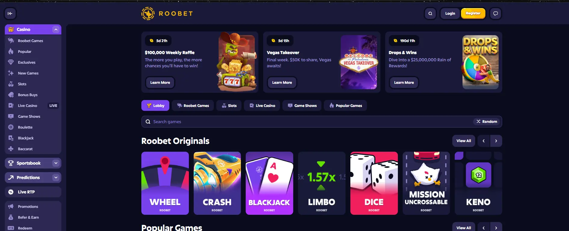 Roobet Casino