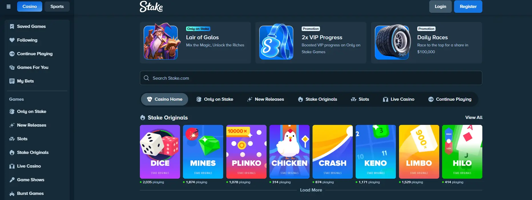 Stake.com Casino