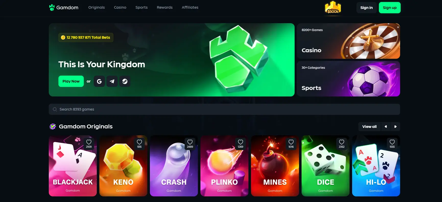 Gamdom Casino
